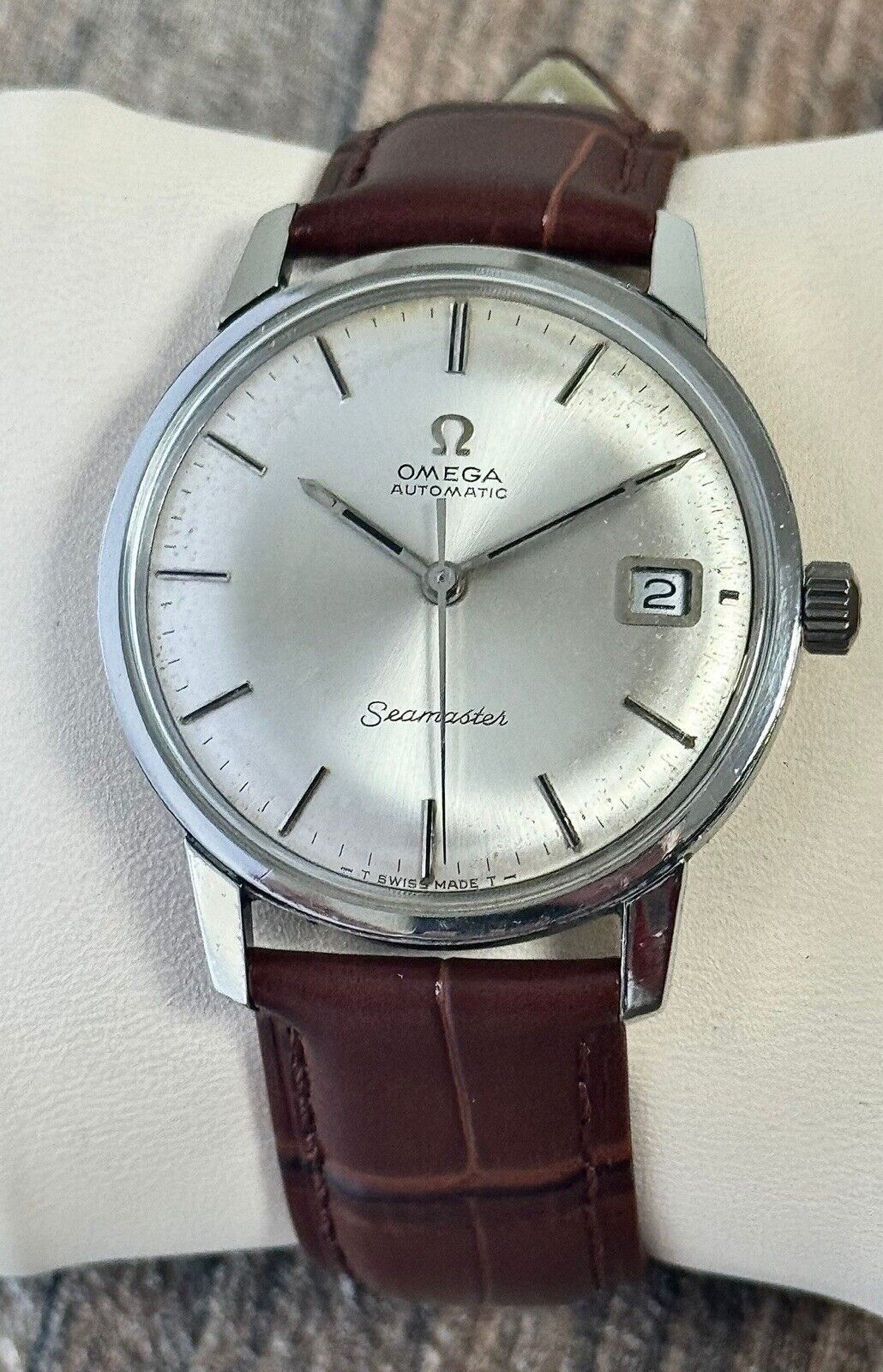 Omega Seamaster Automatic Watch Vintage Men's 1968, Serviced + Warranty ...