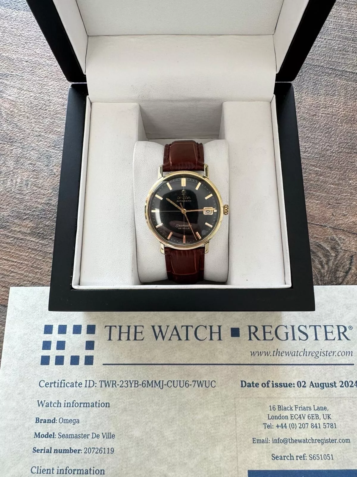 Omega Seamaster De Ville Automatic Vintage Men